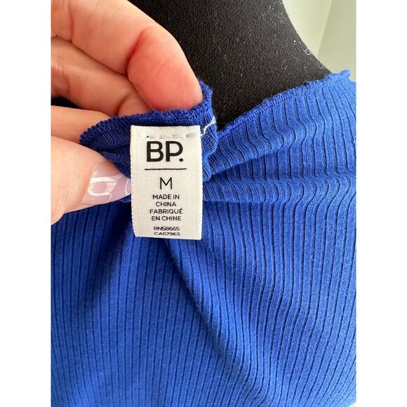 BUNDLE NWOT BP Lettuce Trim Tee Both Medium - Blue & Pink - Picture 5 of 10